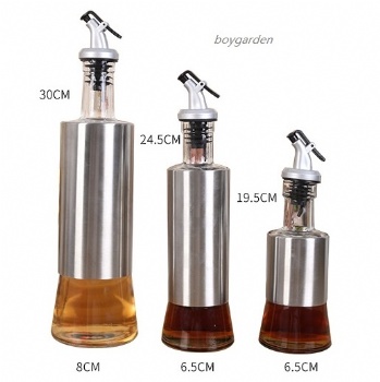  B06130001 oil vinegar bottle metal cover	