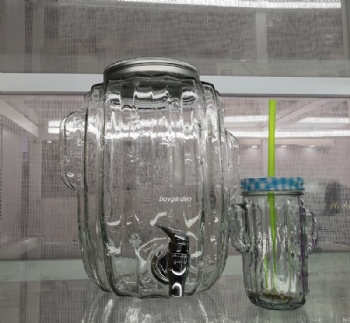 B02210033 ​cactus dispener with mason mug set