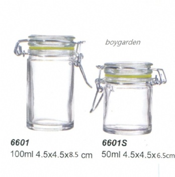  clip seal glass pot B02120002	