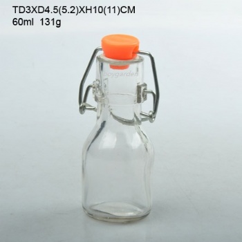 B02160012/13 mini glass bottle clip seal