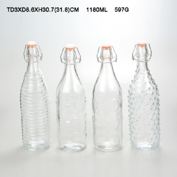 B56020144 卡扣玻璃瓶