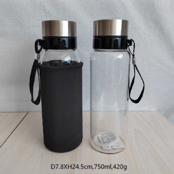 B56050112 高硼单层玻璃水瓶