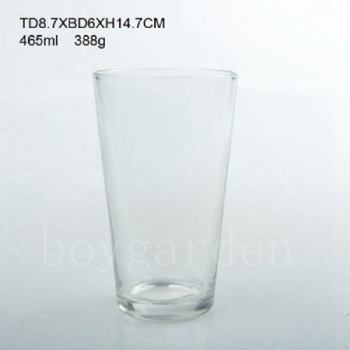  B58010001 透明烤花玻璃水杯	