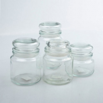 A09020032 透明玻璃罐（蘑菇盖）