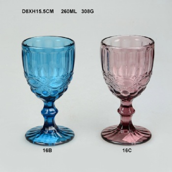  B01183003 ice cream cup colour glass	