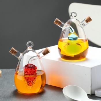 B53050005 oil and vinegar bottle borosilicate glass