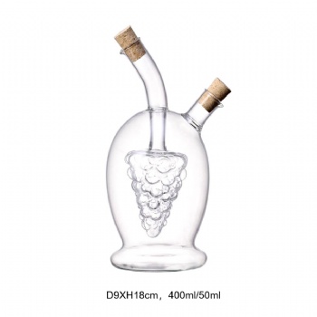  B53050003，4 oil and vinegar bottle borosilicate glass	
