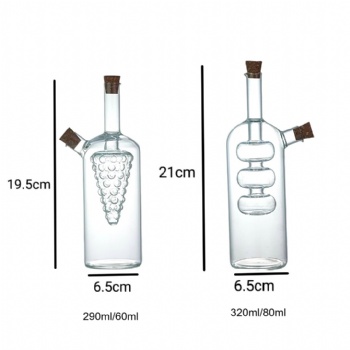 B53050002 oil and vinegar bottle borosilicate glass