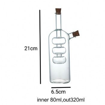  B53050002 oil and vinegar bottle borosilicate glass	