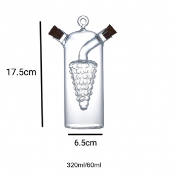  B53050001 oil and vinegar bottle borosilicate glass	