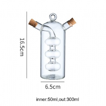  B53050001 oil and vinegar bottle borosilicate glass	