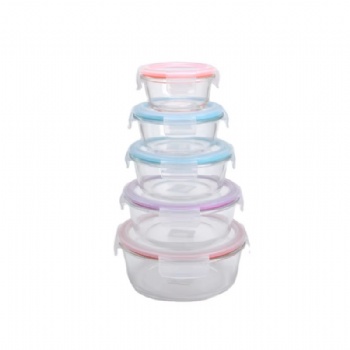 B72050001 fresh keeping box borosilicate material round
