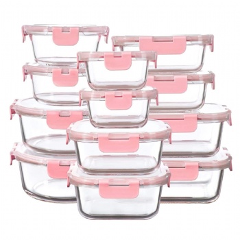  B72050001 fresh keeping box borosilicate material round	