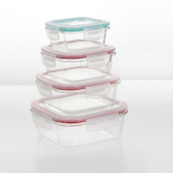 B72050003 fresh keeping box borosilicate material square
