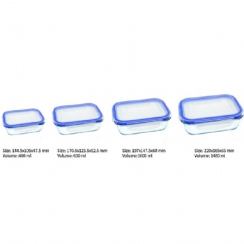  B72050002- fresh keeping box borosilicate material	